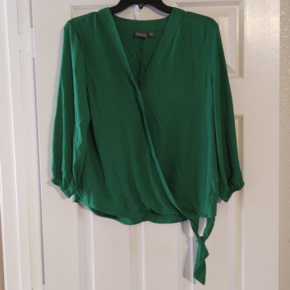 New York & Company Tops - NWOT faux wrap blouse